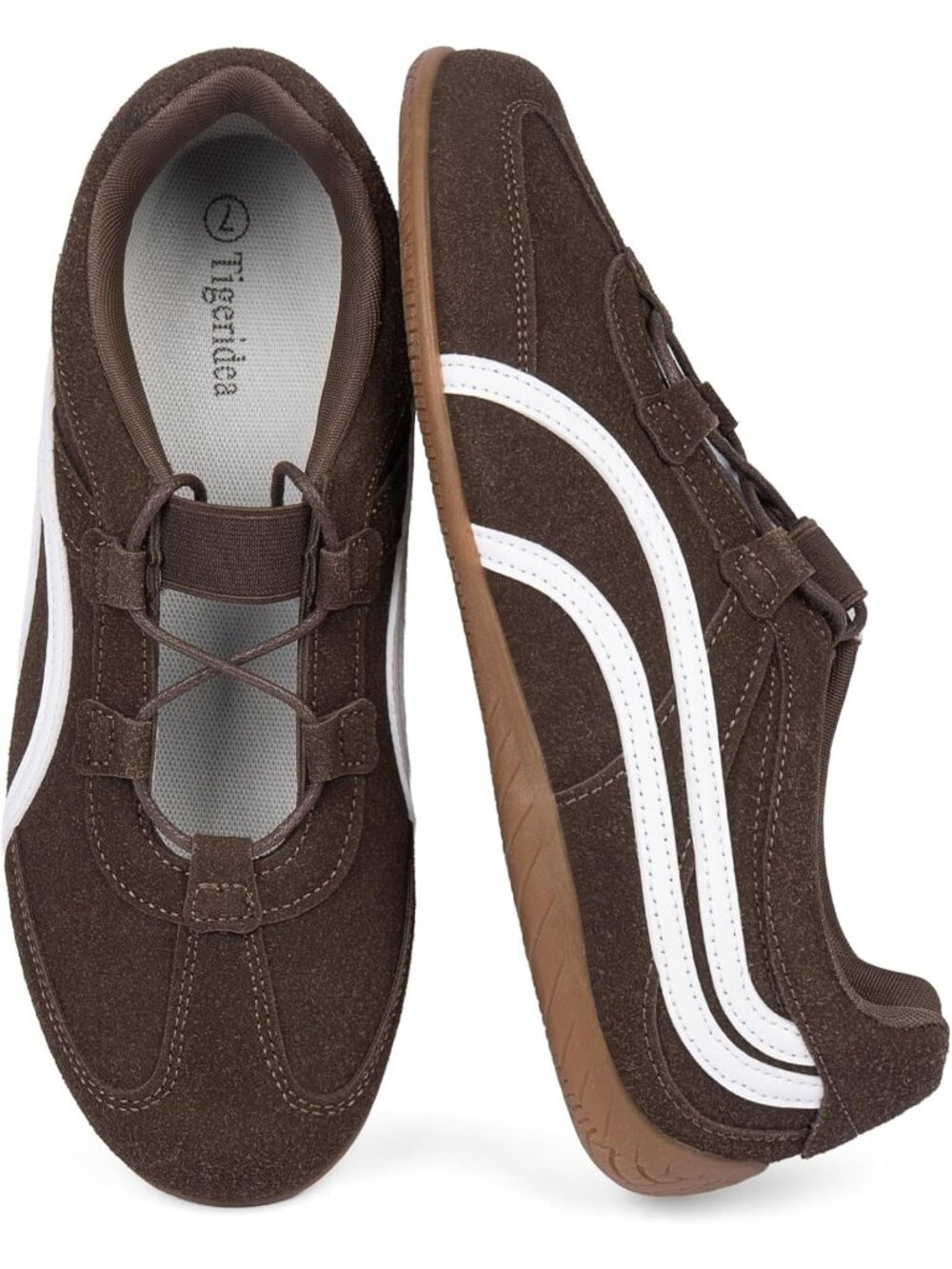 🆕Women's Chocolate Mary Jane Sneakers Casual Walking Tennis Breathable Shoes